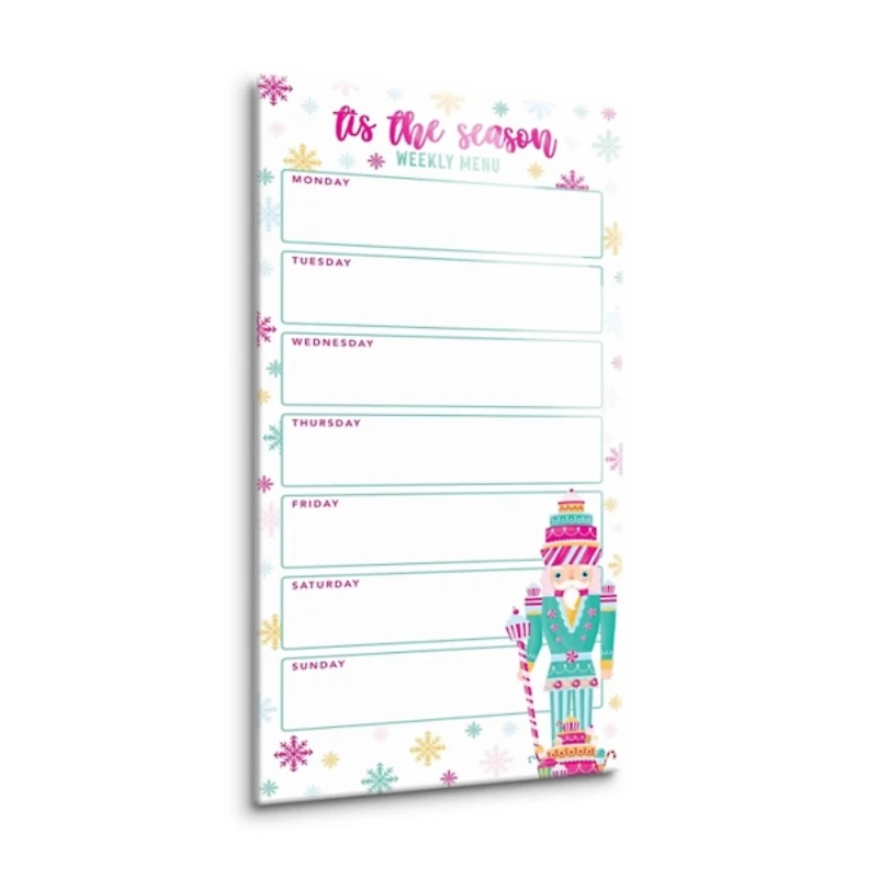 Pink Candyland Nutcracker Menu Dry Erase Board