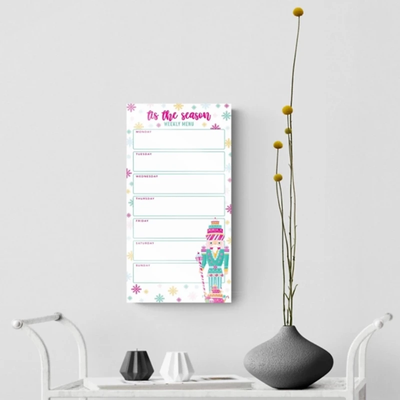 Pink Candyland Nutcracker Menu Dry Erase Board