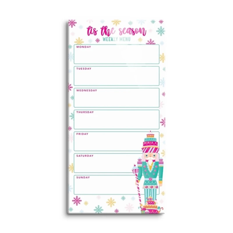 Pink Candyland Nutcracker Menu Dry Erase Board