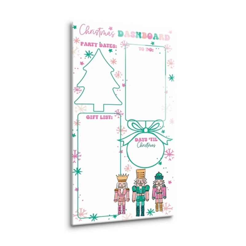 Confetti Nutcracker Dashboard Dry Erase Board