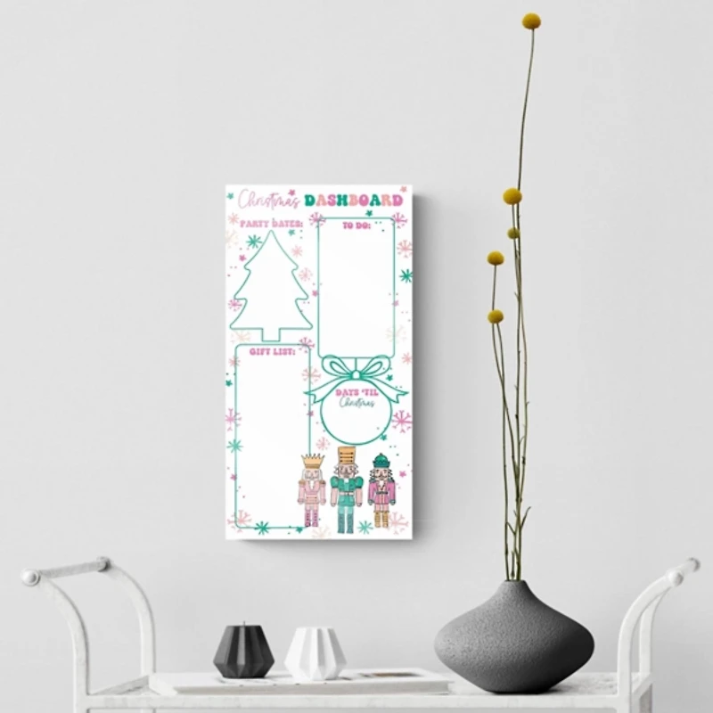 Confetti Nutcracker Dashboard Dry Erase Board