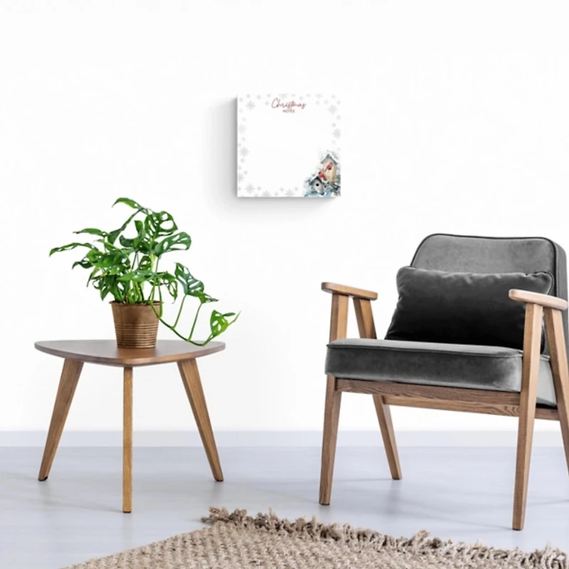 Cardinal Christmas Note Dry Erase Board, 12x12 in.