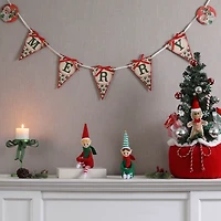 Recordable Knee Hugger Elves, Set of 2