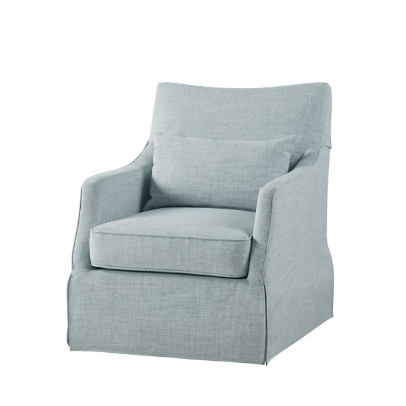 Skirted Swivel Martha Stewart Accent Chair