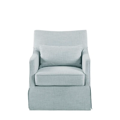 Skirted Swivel Martha Stewart Accent Chair