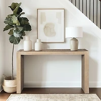 Natural Monterey Console Table