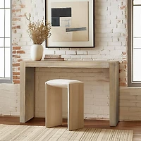Natural Monterey Console Table
