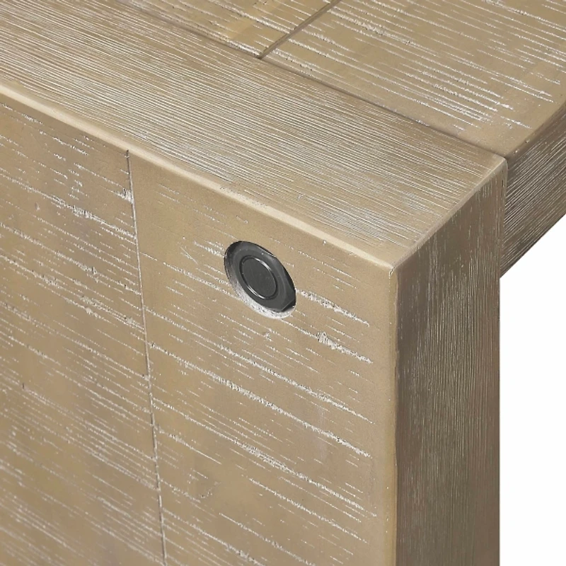 Natural Monterey Console Table