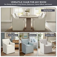 Elaine Cream Upholstered Dining Chair