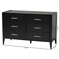 James Black 6-Drawer Dresser