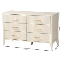 James Ivory 6-Drawer Dresser