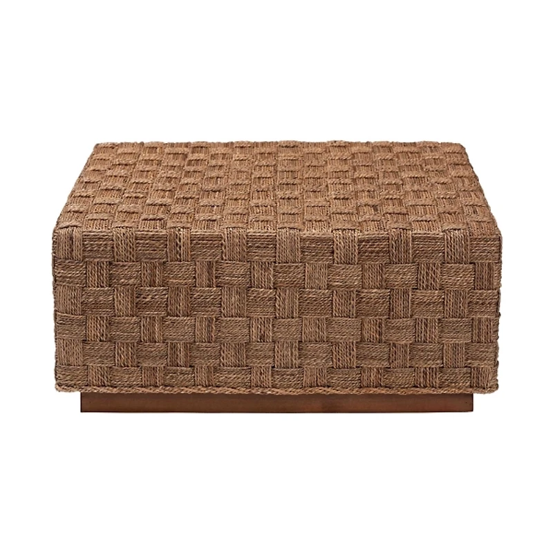 Seagrass Wrapped Coffee Table