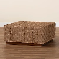 Seagrass Wrapped Coffee Table