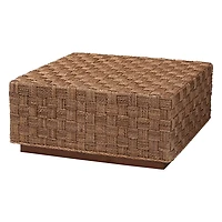 Seagrass Wrapped Coffee Table