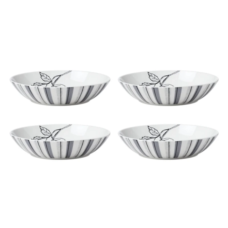 Sketchbook Floral 12-pc. Dinnerware Set