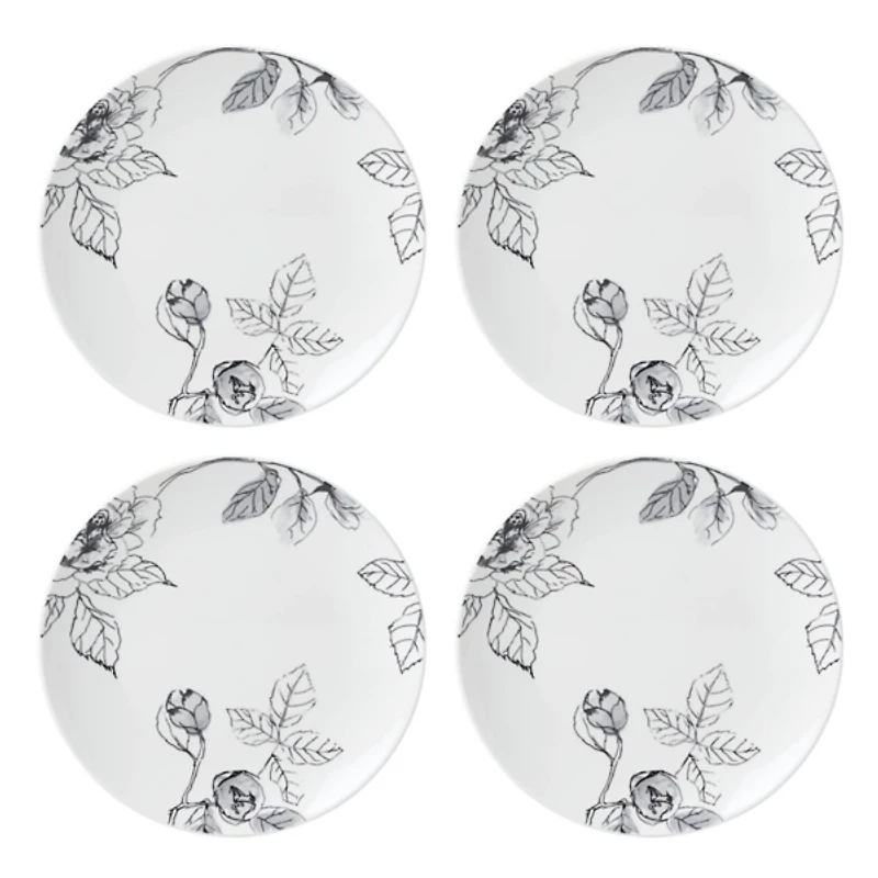 Sketchbook Floral 12-pc. Dinnerware Set