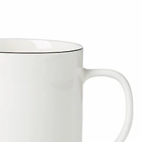 24 Seven Black Rim 4-pc. Mug Set
