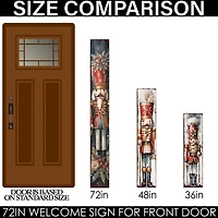 Holly Nutcracker Solider Porch Board