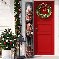 Jolly Nutcracker Solider Porch Board