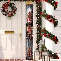 Jolly Nutcracker Solider Porch Board