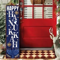 Happy Hanukkah Porch Board