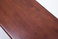 Cherry & Black Wood Blooming Dining Bench