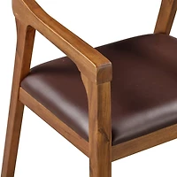 Chestnut Wire-Brush Rasmus Counter Stool