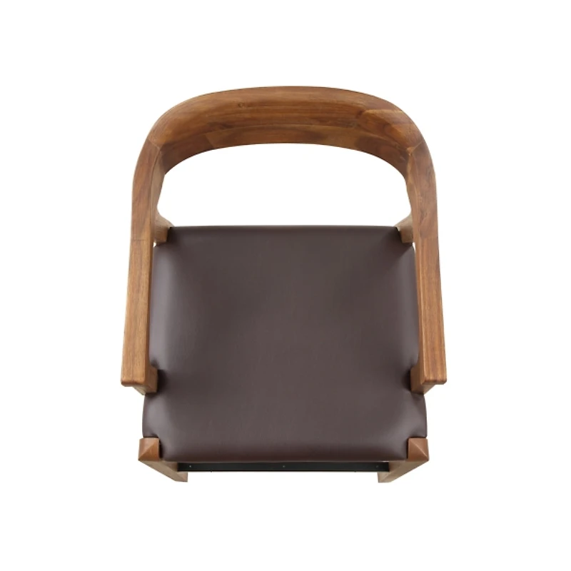 Chestnut Wire-Brush Rasmus Counter Stool