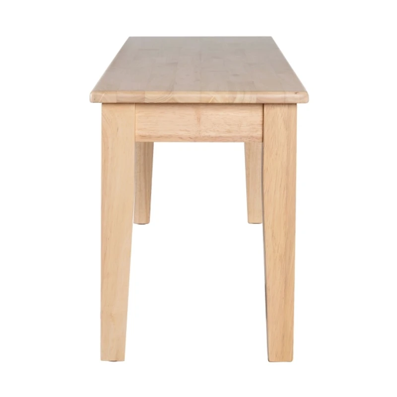Blonde Oak Wood Shaker Dining Bench