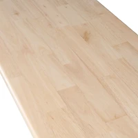 Blonde Oak Wood Shaker Dining Bench