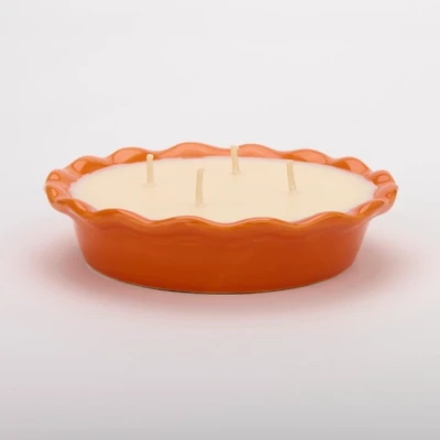 Pumpkin Pie Shaped 4-Wick Jar Candle