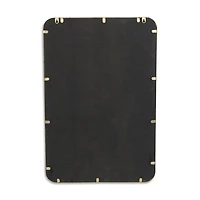 Gold Nuvelle Curved Rectangle Wall Mirror