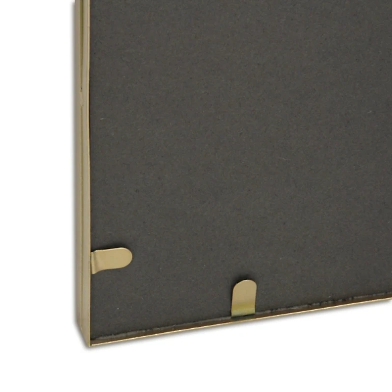 Gold Nuvelle Studded Metal Arch Top Wall Mirror