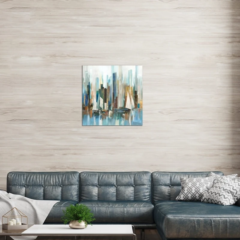 Blue Regatta Canvas Art Print