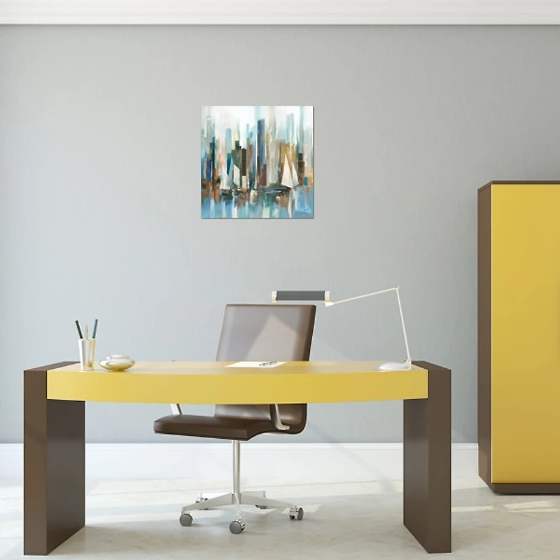 Blue Regatta Canvas Art Print