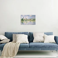 Vetheuil in Summer Canvas Art Print