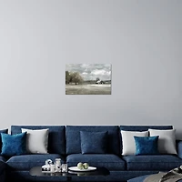 Moody Country Scene Canvas Art Print