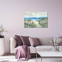 Coastal Garden Canvas Art Print