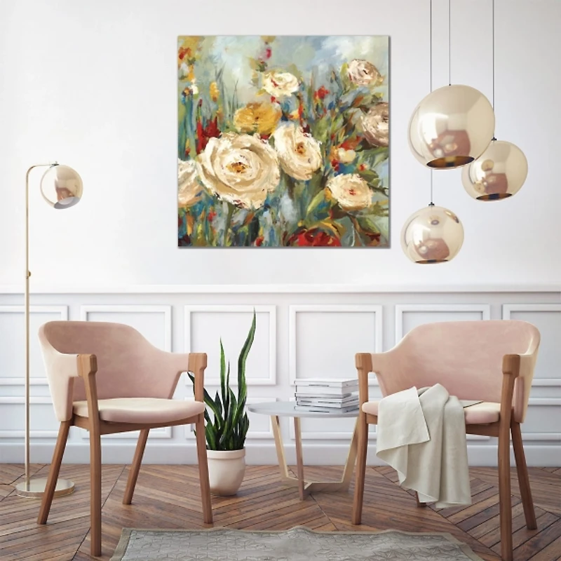 Calico Fields Canvas Art Print