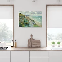 Cliffs by the Sea Canvas Art Print