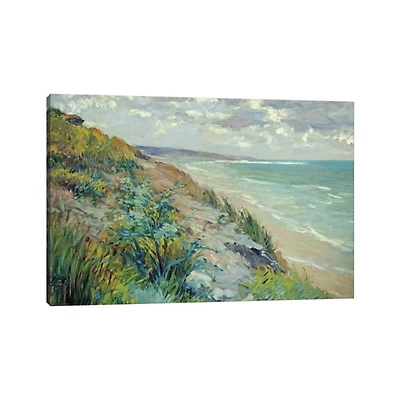 Cliffs by the Sea Canvas Art Print