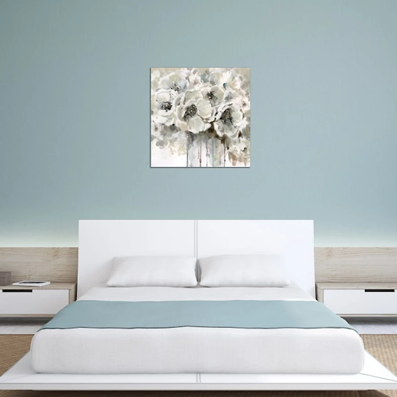 Quiet Floral Moments Canvas Art Print