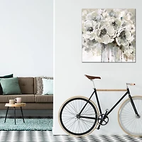 Quiet Floral Moments Canvas Art Print