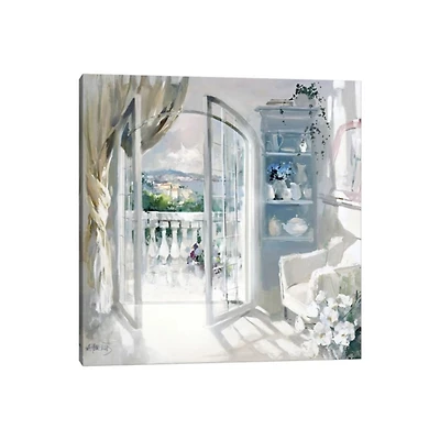 Blue Sunny Room Canvas Art Print