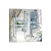 Blue Sunny Room Canvas Art Print