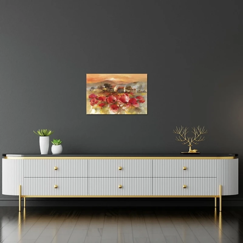 Tuscan Romance Canvas Art Print