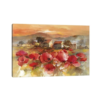 Tuscan Romance Canvas Art Print