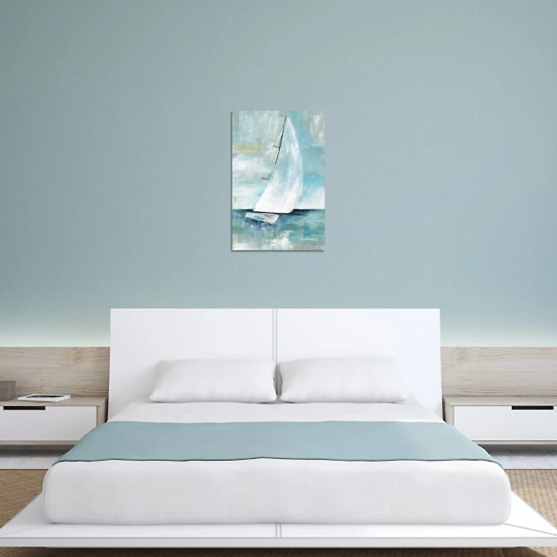 Come Sailing Canvas Art Print