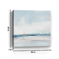 Caribbean Sail Canvas Art Print