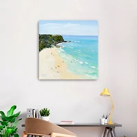 Spring Between the Flags Canvas Art Print